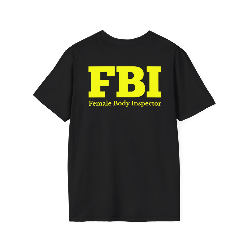 FBI FEMALE BODY INSPECTOR BACKPRINT