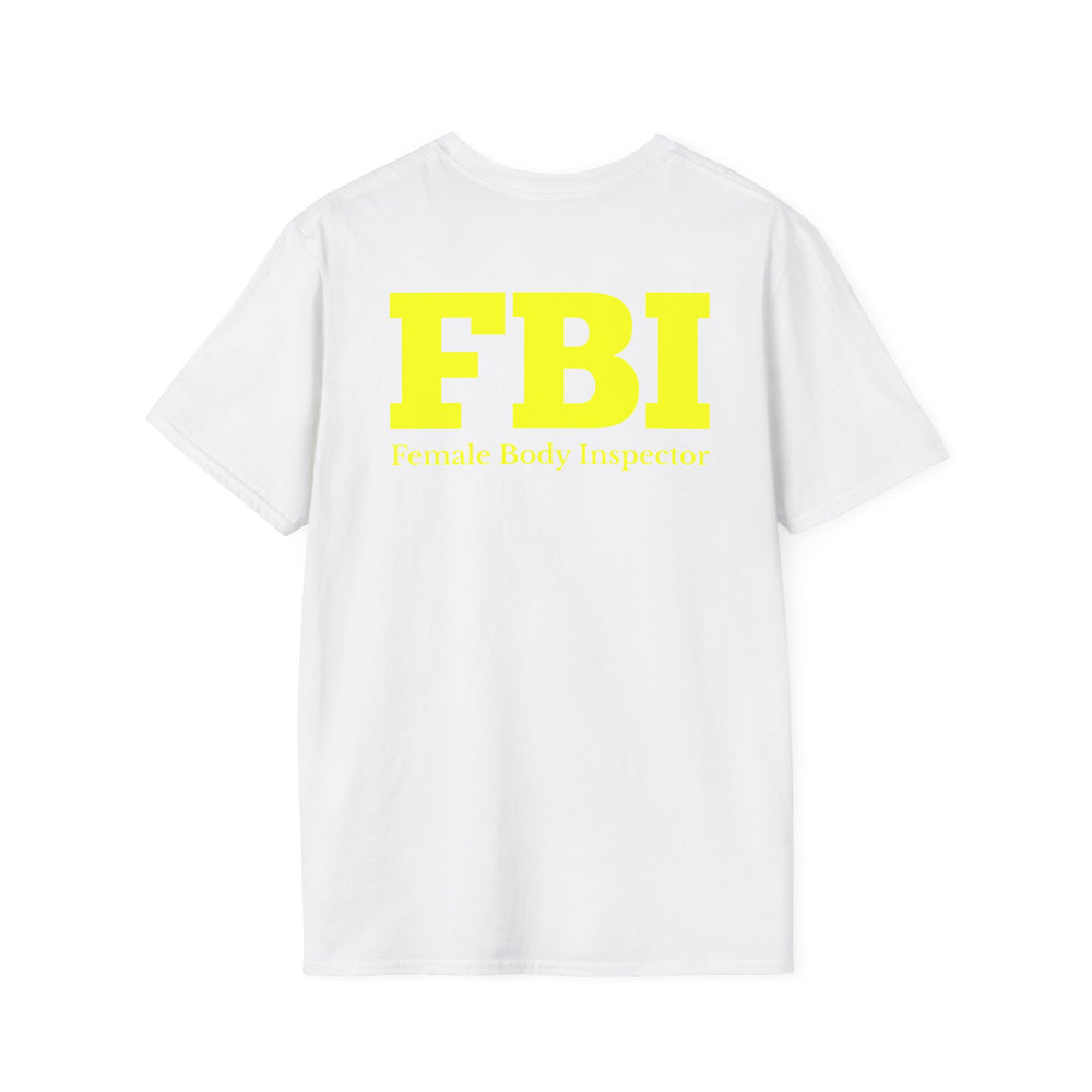 FBI FEMALE BODY INSPECTOR BACKPRINT