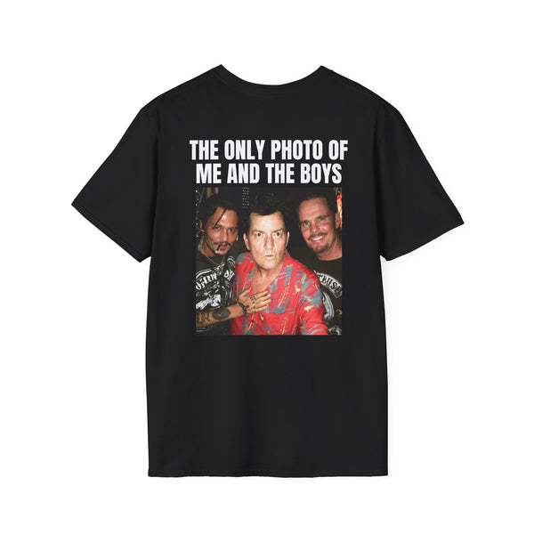 THE ONLY PHOTO OF ME AND THE BOYS BACKPRINT