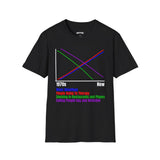 1970S VS NOW GRAPH T-SHIRT