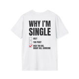 WHY I'M SINGLE BACKPRINT