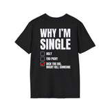 WHY I'M SINGLE BACKPRINT